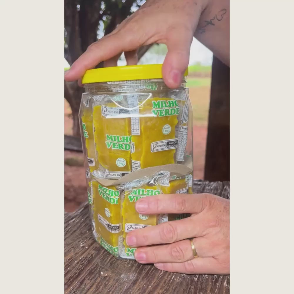 Doce de Milho Verde Bruju 1,1kg – 20 unidades embaladas